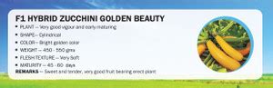 WILLVINE F1 HYBRID ZUCCHINI GOLDEN BEAUTY(120 Seeds) Seed Price in ...
