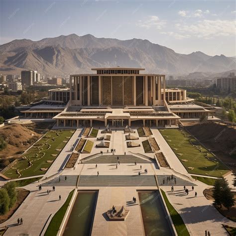 Premium Photo | Afghanistan capital kabul parliament image Generative AI