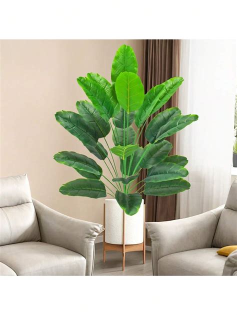 Artificial Large Banana Leaf Plant, Outdoor Entrance Commercial Shop ...