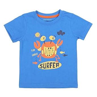 Pantaloons Baby Boy's Plain Regular fit T-Shirt (110048814_Blue 3-6 ...