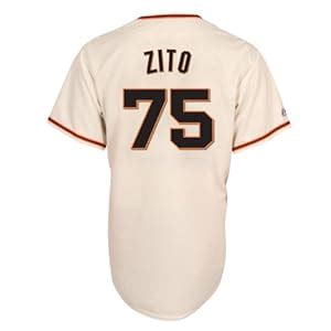 Buy MLB Barry Zito San Francisco Giants Replica Home Jersey, Ivory, XX ...