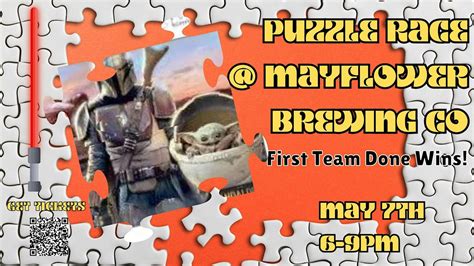 Star Wars Puzzle Race at Mayflower Brewing Co., Mayflower Brewing ...