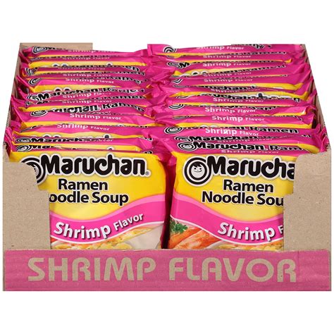 Buy Maruchan Ramen Shrimp, 3 Ounce Pack of 30 at Ubuy India