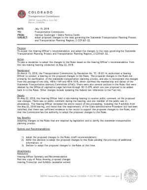Fillable Online Colorado Department of Transportation - Denver, CO ...