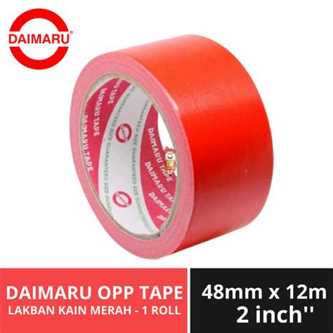 Promo Lakban Kain Daimaru 2 inch Merah - Kota Denpasar - Bali ...