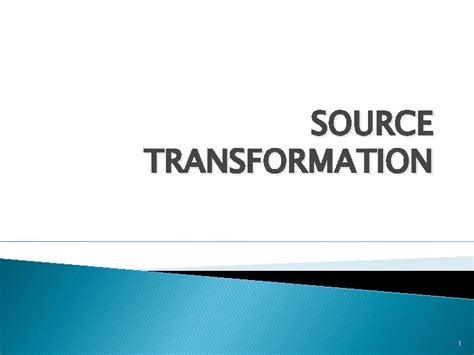 Image result for Source Transform