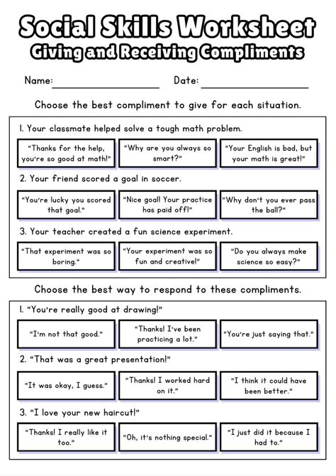 Free Social Skills Worksheets (2026)