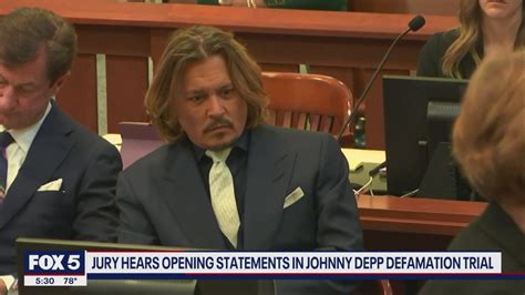 Johnny Depp Trial: Jury hears opening statements in libel case | FOX 5 DC