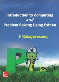 Introduction To Computing And Problem Solving Using Python