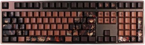 Pbt Hu Tao Keycaps Custom Backlit Keyboard Keycap Standard Layout ...