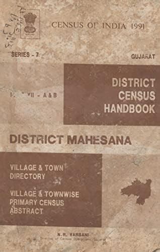 Census of India 1991 - Gujarat - District Census Handbook - District ...