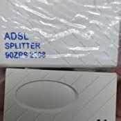 FEDUS ADSL/VDSL/APDT Splitter for Landline Telephone and Broadband ...