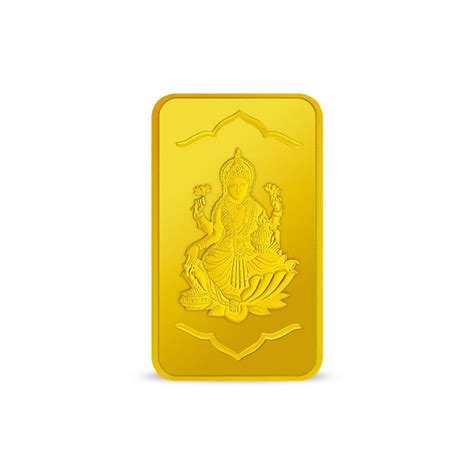 Buy Kundan 2 gm 24kt (999.9) Lakshmi Ji Gold Bar Online