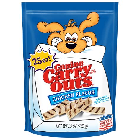 Canine Carry Outs Chicken Flavor Dog Snacks, 25-Ounce Bag – Walmart ...