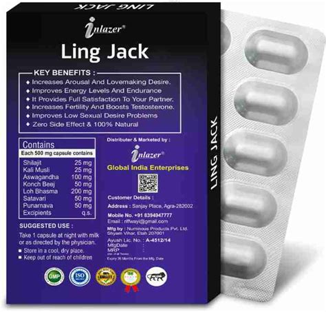 inlazer Ling Jack | Herbal Wellness Increases Thicker Harder Orgasm ...