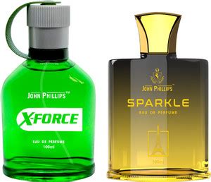 Buy John Phillips Sparkle and X-Force perfume Eau de Parfum - 200 ml ...