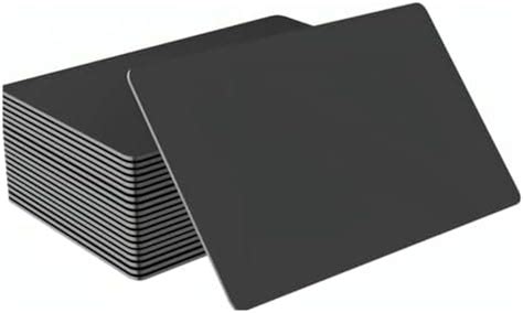 LINQS® Blank Black Printable PVC NFC (RFID) Card | For Business Tap ...