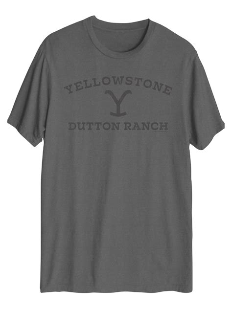 Buy Yellowstone Dutton Ranch Logo Mens and Big Mens Graphic T-shirt ...