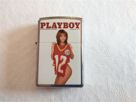 Vintage Playboy Zippo Lighter October 1996 New in Box Pinup Lighter ...