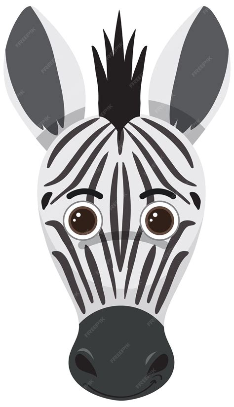 Zebra Head Drawing Step By Step