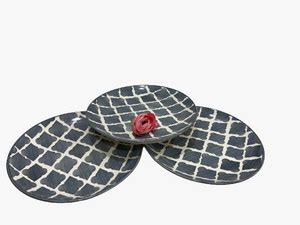 Your Local Store Mughlai Grey Color Ceramic Full Size Dinner Plate 9 ...