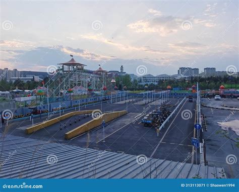 Training Yard of Driving School, China. Editorial Photo - Image of ...