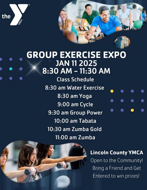 Group Exercise Expo, Lincoln County Family YMCA, Lincolnton, 11 January ...