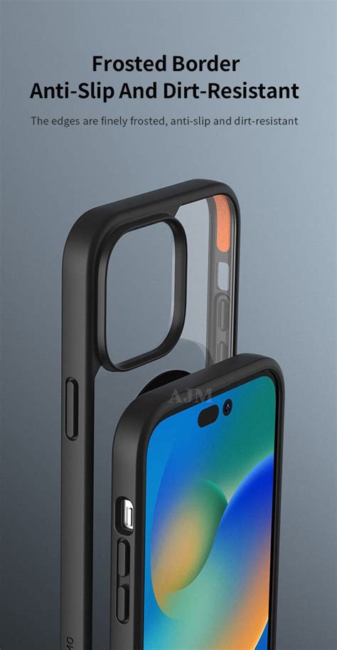 Premium Ultra Clear Magnetic MagSafe Compatible Hybrid Non-Yellowing C ...