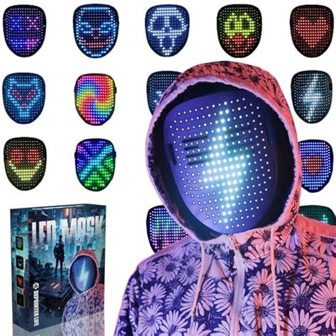 LED Light Up Mask 的图像结果