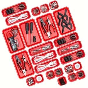 CARTNOVA® Organize Your Tools: 57-Piece Toolbox Tray Divider Set for ...