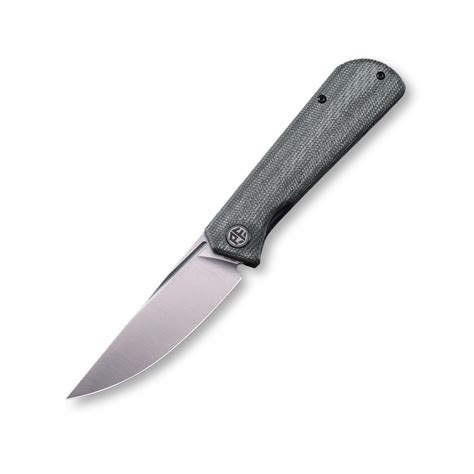 Petrified Fish Viking Folding Knife Green 3.62in Plain Satin Drop Point