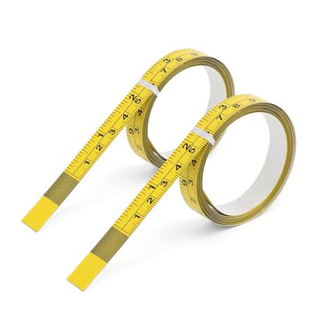 2pcs Self Adhesive Metric Tape Measure, Sewing Tape Measure, Steel ...