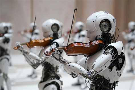 Image result for Robots Playing Musical Instruments