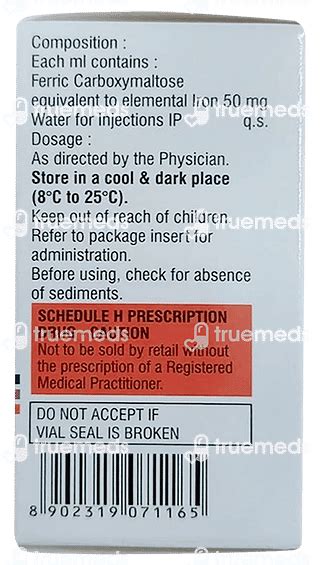 Encicarb 1000 Mg Injection 20 Ml - Uses, Side Effects, Dosage, Price ...