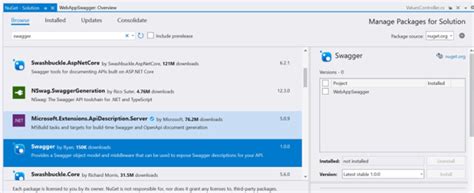 Image result for Swagger Installation