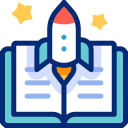 Rocket book Animated Icon | Free education Animated Icon