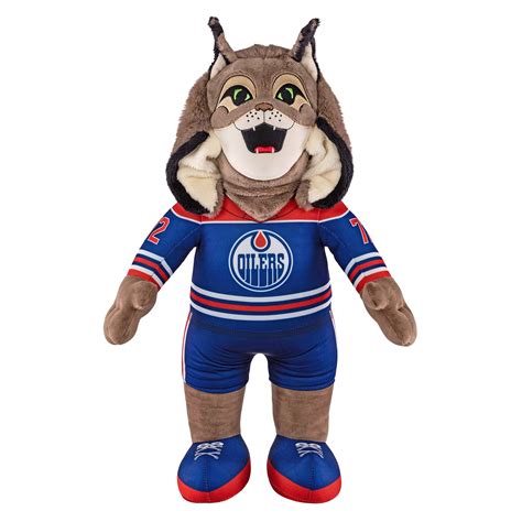 Edmonton Oilers Hunter 20" Jumbo Mascot Plush Figure - Bleacher Creatures