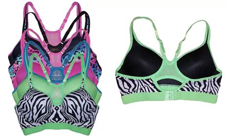 Cheetah Sports Bras (6-Pack) | Groupon Goods