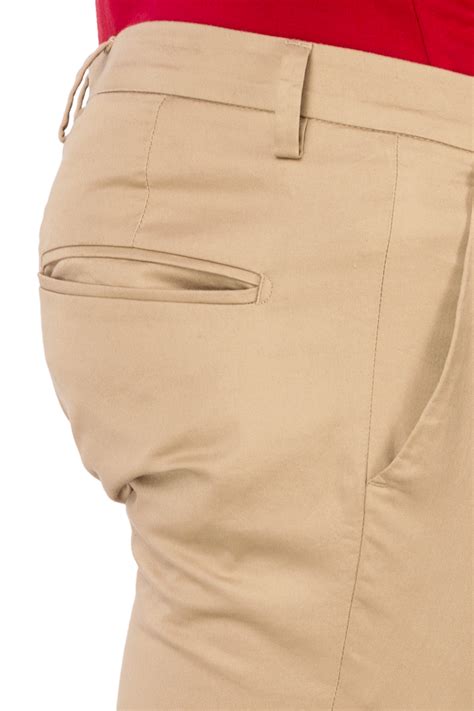 Buy Mufti Beige Slim Fit Low Rise Chinos For Men Online @ ₹769 from ...