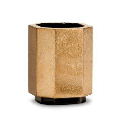 Numi Gold Brush Holder | Frontgate