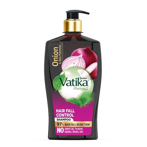 Buy Dabur Vatika Onion Hair Fall Control Shampoo - 1L | Up to 97% Hair ...