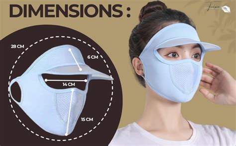 Tinkpin® Summer Women Cap Mask for Summer Outdoor Cycling UV Sun ...