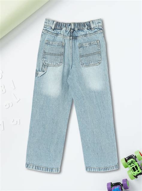 Buy Boys Loose Fit Washed Jeans Online at just Rs. 799.0 ...