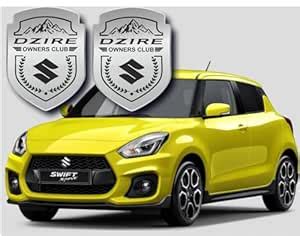 Carlooks DZIRE Owners Club Emblem Sticker for Cars, This can be Used on ...