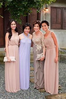 Simple Wedding Entourage Dresses by Precious Lara Quigaman S Wedding Formal Dresses For Simple Wedding Entourage Dresses