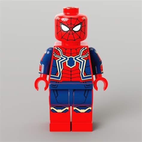 LEGO Spider-Man Iron Spider 3D Model $24 - .ma .obj .fbx - Free3D
