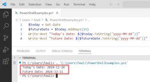 Image result for PowerShell Script Get Ad Users and Date