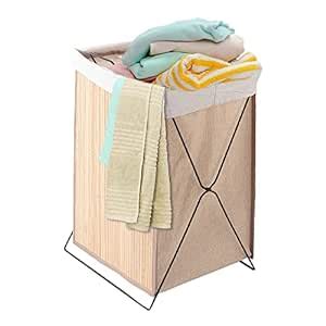 USHA SHRIRAM Foldable Fabric Laundry Basket | Sustainable & Eco ...