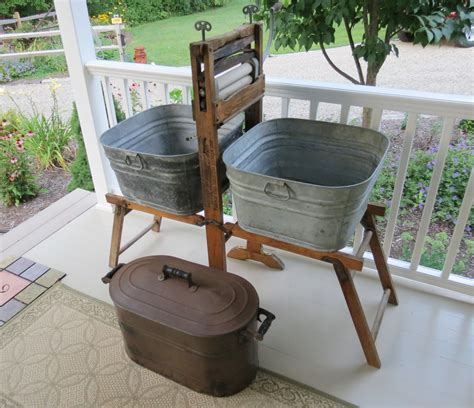 Vintage Laundry Tubs for Charming Laundry Rooms