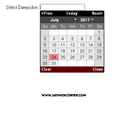 JavaScript for Date Picker By Date Icon 的图像结果